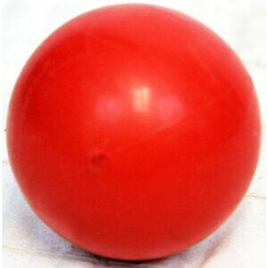 Sportcraft Replacement Croquet Ball - Smooth Solid Red - 8.5" Circumference